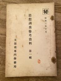 思想調査参考資料