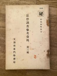 思想調査参考資料