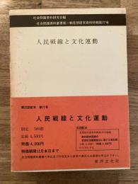 人民戦線と文化運動