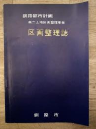 昭和38年 釧路都市計画 第二土地区画整理事業　区画整理誌