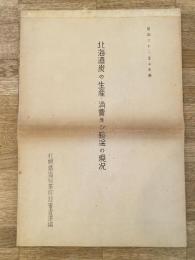 北海道炭の生産・消費及び輸送の現況