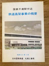 昭和52年7月 国鉄千歳駅付近 鉄道高架事業の概要