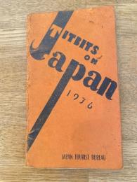 Titbits on Japan  Japan tourist bureau 1936