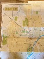 昭和30年代　新らしい札幌市地図