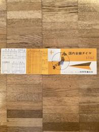 昭和32年7月15日現在 国内全線ダイヤ(日本航空・日本ヘリコプター輸送・極東航空)