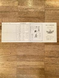 昭和41年5月15日改正 網走バス発着時刻表(郊外線)