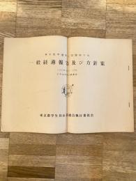 1957年 東京都学連第7回臨時大会 一般経過報告及び方針案