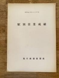 昭和41年度 国鉄旭川鉄道管理局　駅別営業成績(1日平均)