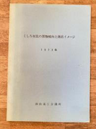 1972年 くしろ市民の買い物傾向と商店イメージ(釧路市民の買い物傾向と商店イメージ)