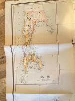 昭和8年　北海道樺太最新交通名勝地圖 附主要産物分布圖