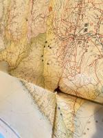 昭和8年　北海道樺太最新交通名勝地圖 附主要産物分布圖