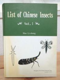 List of Chinese Insects 【Vol.1-1】