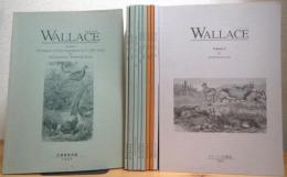 WALLACE ウォーレス 【Vol.1(1995年)〜Vol.9(2004年)】 計10冊 (Vol.4はNo.1・2の2冊)