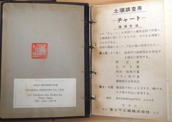 標準土色帖 1965 【旧版】(農林省農林水産技術会事務局監修) / 古本