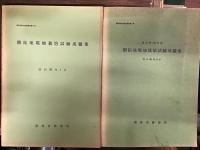 開拓地土壌調査資料各種：十周年記念刊行物１〜４巻（十周年記念論集/開拓地施肥基準/開拓地土壌概要/開拓地現地栽培試験成績集）、開拓地土壌調査資料（第４・１３号）、開拓地施肥基準資料（６号）、開拓地肥料試験資料（７・９号）、開拓地土壌調査地図第１号