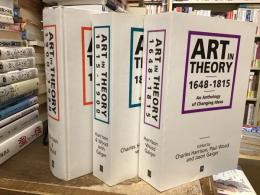 Art in Theory：An Anthology of Changing Ideas
(1648-1815/1815-1900/1900-1990)