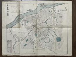 哈爾賓市街全図