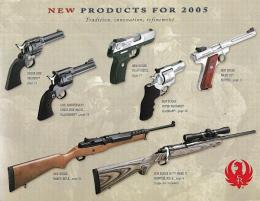 RUGER　FINE  FIREARMS　２００５（英文ルガー社製銃器カタログ）