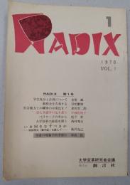 RADIX　第1号