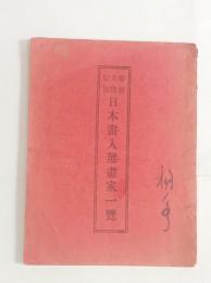 帝展文展院展　日本画入選画家一覧　