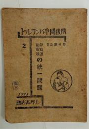 労働運動戦線の統一問題