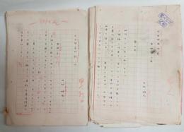 村松梢風自筆草稿「日本悲恋物語」