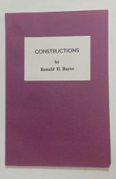CONSTRUCTIONS（詩集・構成）　