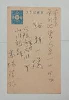 馬場孤蝶自筆葉書（畑耕一宛）　