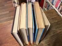 森崎和江　著作5冊一括　『第三の性　はるかなるエロス』（三一書房／1974年5刷）／『匪賊の笛』（葦書房／1974年初版）／『からゆきさん』（朝日新聞社／1976年初版）／『遥かなる祭』（朝日新聞社／1978年初版）／『ミシンの引き出し』（大和書房／1980年初版)