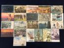 絵葉書　軍事郵便　22枚一括　（うち4枚使用済み）