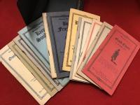 【洋書薄冊子セット】The Trotty Veck Messengers トロッティ・ベック・メッセンジャーズ No.1～No.13まで13冊一括 ※オリジナル革ケース（コワレ）付き