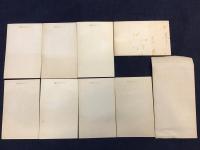 絵葉書（ポストカード）　加藤大道／作　手摺木版画　「軽井沢」8枚一括　外袋付き