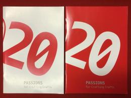【薄冊子】東京国立近代美術館工芸館「パッション20：今みておきたい工芸の想い」展（移転前最後の所蔵品展）図録 日本語版・英語版2冊一括