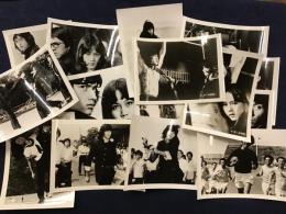 ＜映画スチール写真＞「愛と誠」６枚／「続・愛と誠」４枚／「愛と誠・完結篇」５枚　計１５枚一括（少反り）