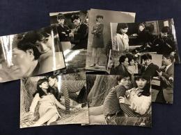 ＜映画スチール写真＞「濡れた逢いびき」加賀まりこほか ７枚一括（少反り）