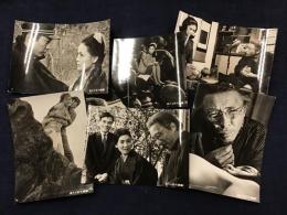 ＜映画スチール写真＞「眠れる美女」田村高廣、松岡きっこほか ６枚一括（少反り）