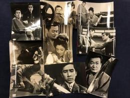 ＜映画スチール写真＞「ドス」長門勇、田村正和ほか ９枚一括（少丸まり）