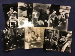 ＜映画スチール写真＞「復讐の歌が聞える」原田芳雄、内田良平ほか 7枚一括（少丸まり）