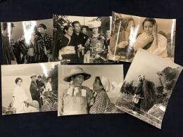 ＜映画スチール写真＞「かあちゃんと11人の子ども」左幸子ほか ６枚一括（少反り）