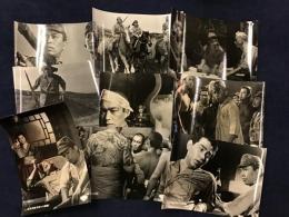 ＜映画スチール写真＞「地獄部隊突撃せよ」安藤昇ほか ９枚一括（少反り）