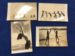 ＜絵葉書＞日本旅行協会発行　４枚セット