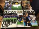 スポーツ・グラフィック・ナンバー・プラス（Number PLUS） サッカーワールドカップ　特集号6冊一括　「フランス98　ビジュアル完全保存版」（1998年）／「ワールドカップ2002（日韓）　永久保存版　6月の輝き。」（2002年）／「ドイツW杯永久保存版」（2006年）／「完全保存版　南アフリカW杯総集編」（2010年）／「永久保存版　ブラジルW杯総集編」（2014年）／「永久保存版　ロシアW杯総集編」（2018年）