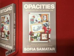 【洋書】OPACITIES On Writing And The Writing Life　日本語未訳（混濁ー書くこと、書く人生）