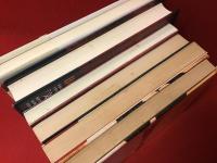 川内康範著書（うち1冊編著）6冊一括　・日本の壁　・俗徒　・対談集 秦野章と十八人のサムライたち（編著）　・吾等原爆に降伏せず（献本署名入り）　・生涯助っ人 回想録　・タクシードライバー黒田軟骨の女難