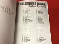 【洋書楽譜】C Edition THELONIOUS MONK Fake Book　70 Monk compositions presented in easy-to-read fprmat, with a discography セロニアス・モンク コード譜集　モンク作曲70曲を読み易いフォーマットで、ディスコグラフィ付き　