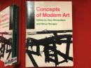 【洋書】Concepts of Modern Art 現代アートの概念　