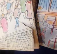 雑誌　『風景』　　編集／キアラの会　発行人／田辺茂一　編集人／野口冨士男、八木義徳など　発行所／悠々会
　　通巻16～182号のうち22冊欠　145冊一括