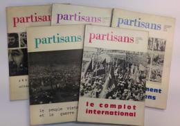 partisans 1967～1969年　38.40.44.45.49号　5冊一括