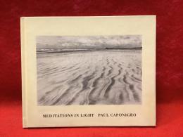 ポール・カポニグロ写真集『MEDITATIONS IN LIGHT』（英文）
