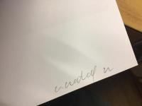 綿谷修写真集「Rumor」サイン入り